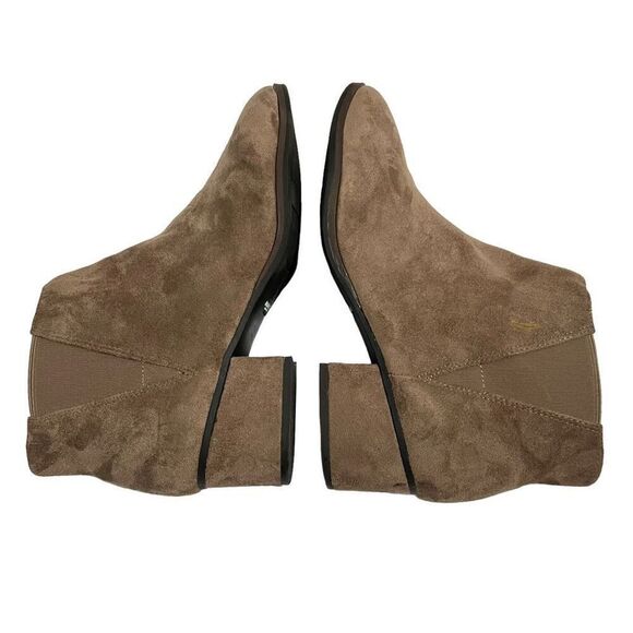 Dr. Scholl's Ankle Bootie Size 10M Women's Suede Tan/Brown - Picture 9 of 9